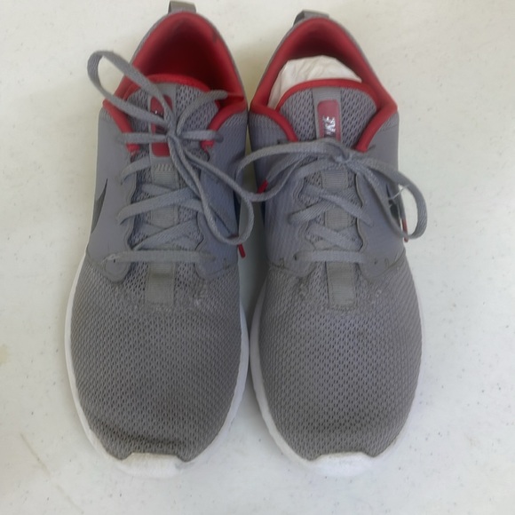 Women’s Nike Rosche G Golf Shoes Size 8.5 Grey Black And White Lace Up - Picture 10 of 16